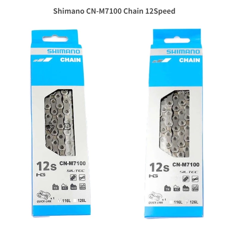 SHIMANO SLX Chain CNM7100 HG12Speed MTB Chain Shopee Malaysia