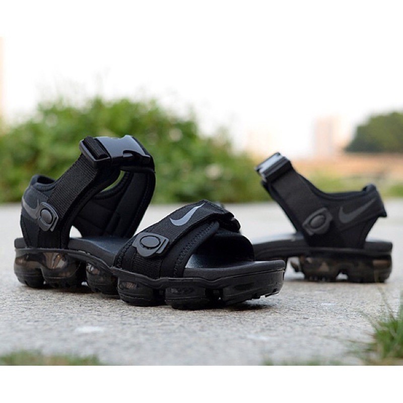 READY STOCKS NIKE VAPORMAX SANDAL ALL BLACK NEW Shopee Malaysia