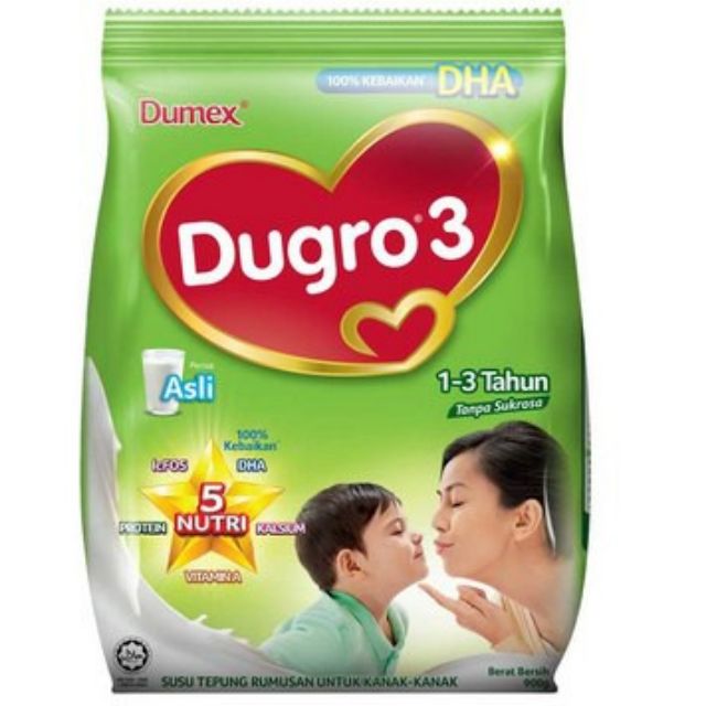 Danone Dumex Dugro 3 Asli 900G | Shopee Malaysia