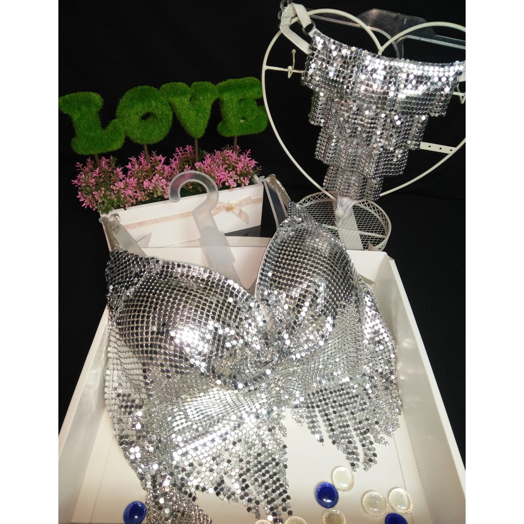 Modernform Ladies Silver Colour Dancing Bra Set and Panties (1880FW BRA ...