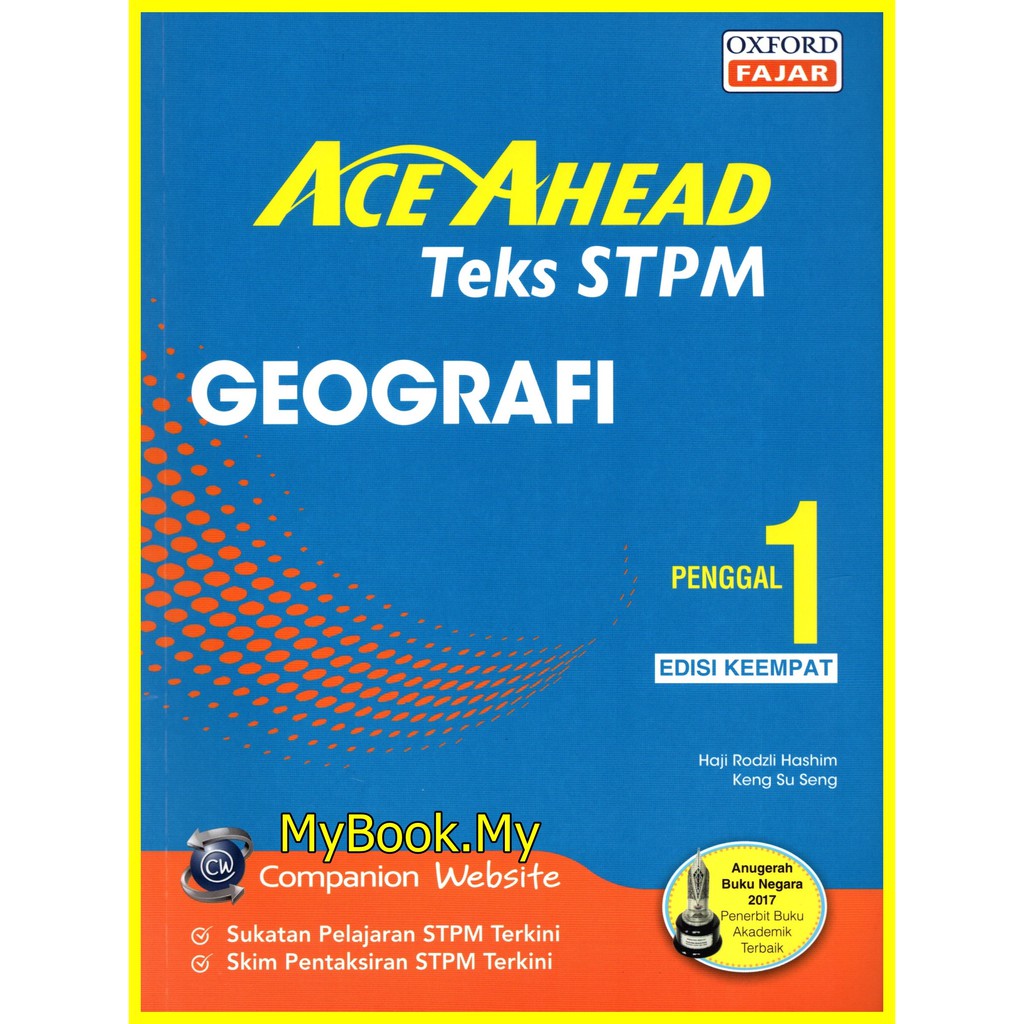 MyB Buku : Ace Ahead Teks STPM Penggal 1 - Geografi (Oxford Fajar ...