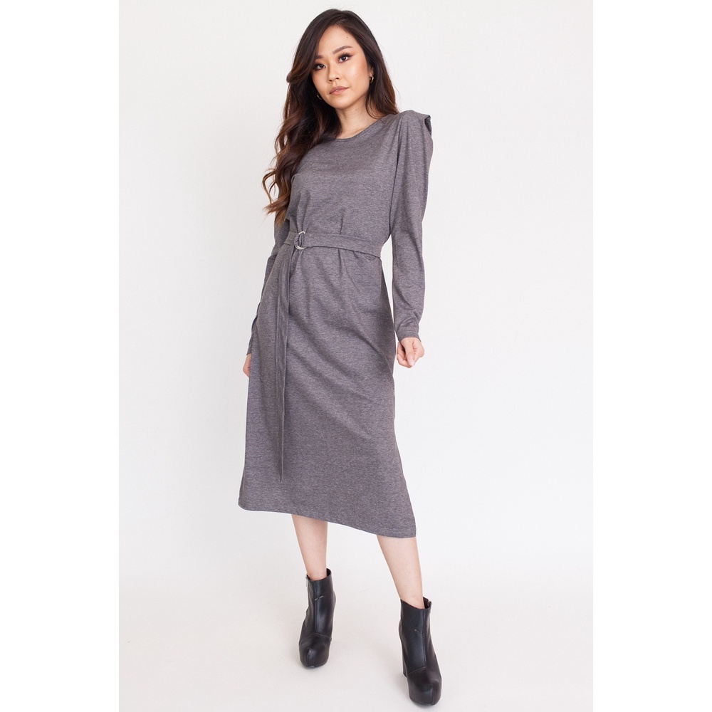 Angular Shoulder T Shirt Dress | Shopee Malaysia