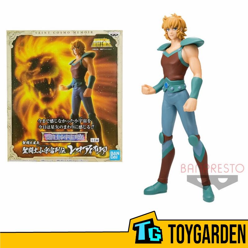 Figurine Saint Seiya - Lion Aiolia Leo, Cosmo Memoir, 18 Cm, Banpresto, Neuve