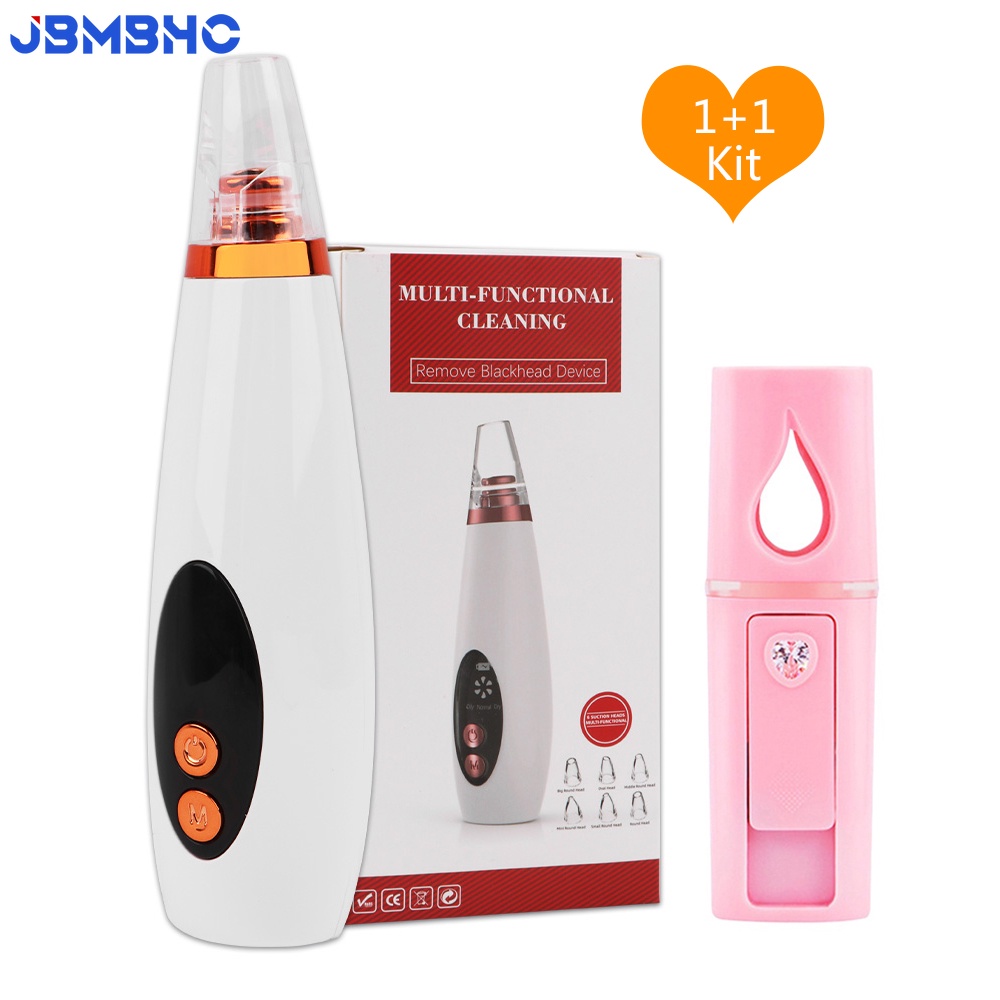 Blackhead Remover Face Pore Cleaner Pimple Removal Vacuum Suction with ...