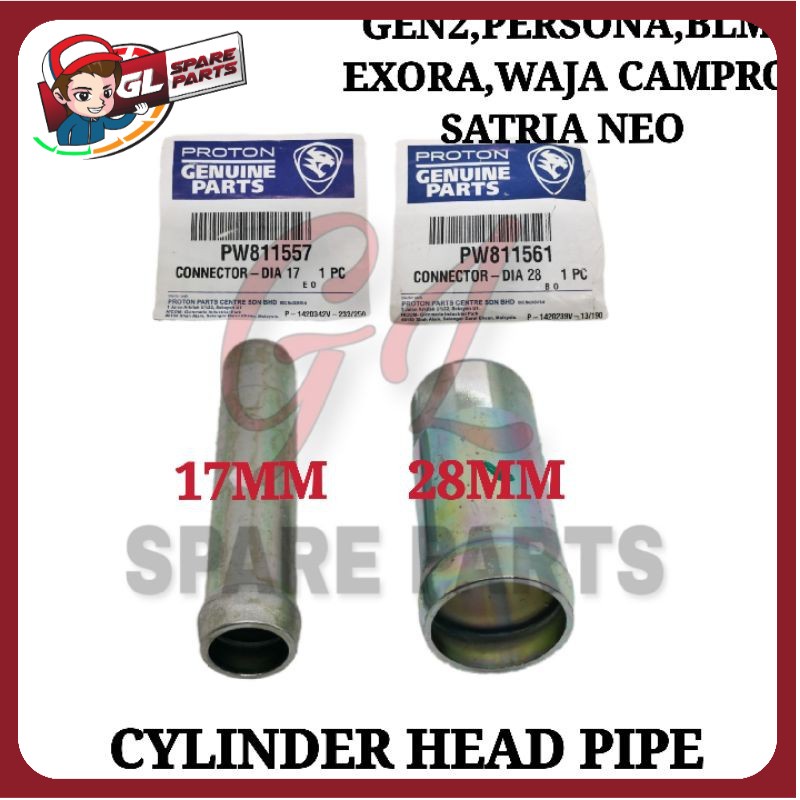 Cylinder Head Pipe Original Proton Waja Campro Gen Blm Exora Persona Satria Neo Mm Mm