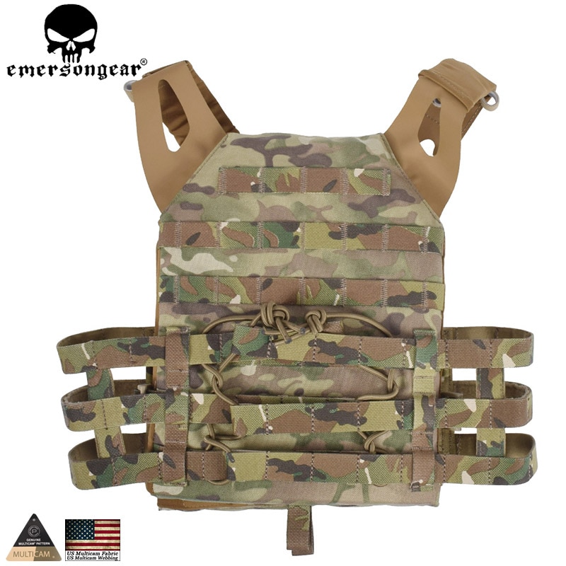EMERSONGEAR Tactical Vest MOLLE JPC Vest Airsoft Paintball Molle Vest Chest Protective Plate