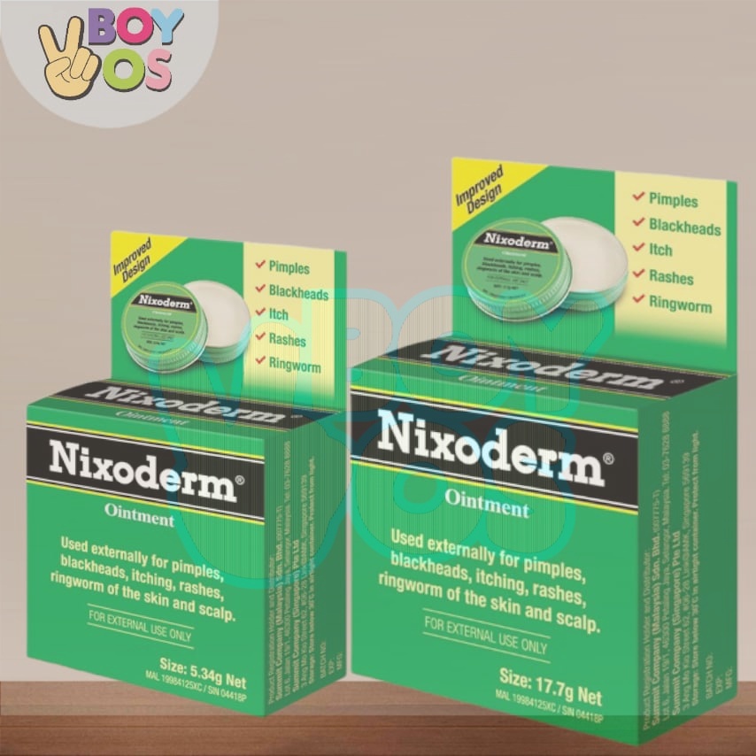 Nixoderm Ointment 5 34g 17 7g Shopee Malaysia