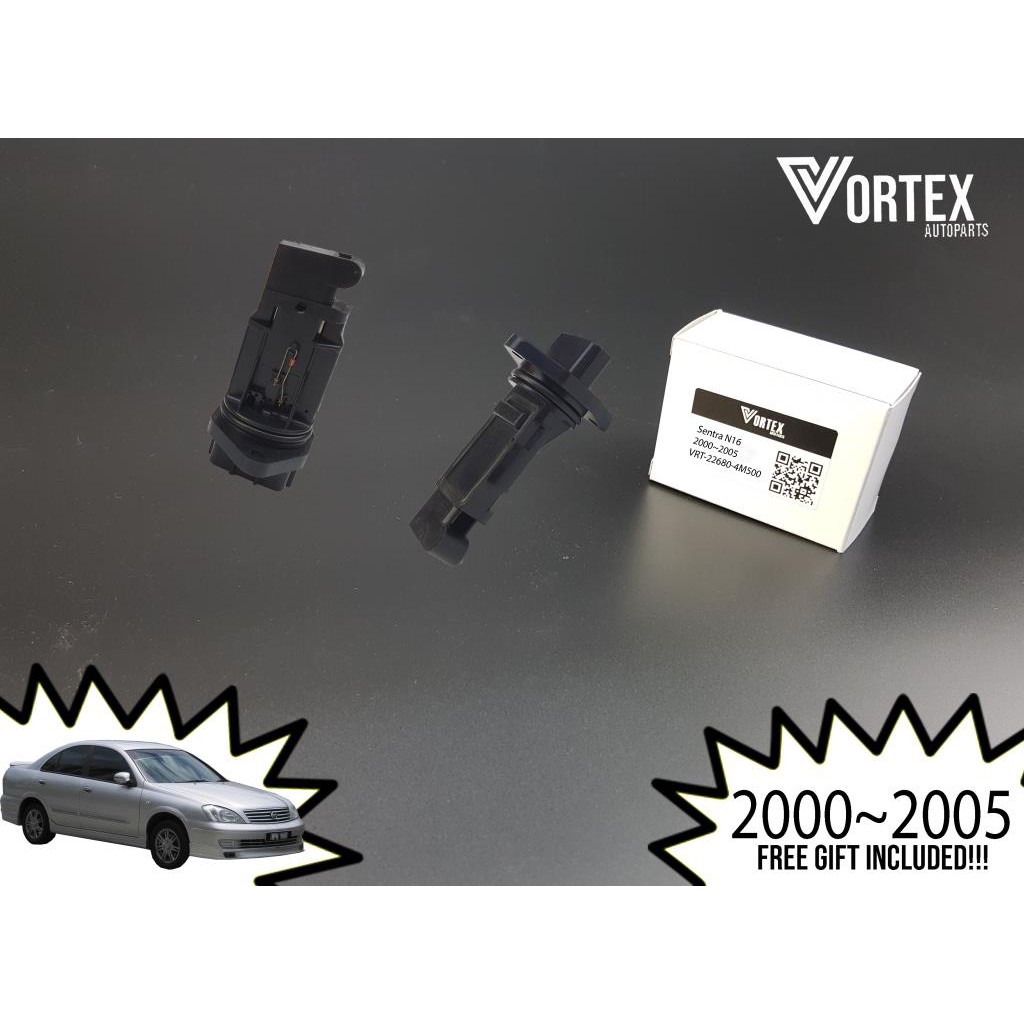 Air Flow Sensor For Nissan Sentra N16 (20002005)Year,(5PIN) Shopee