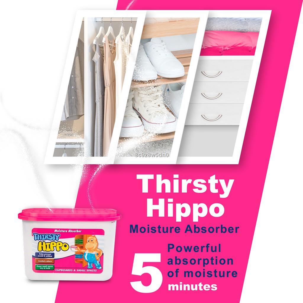 ∋Thirsty Hippo Dehumidifier Moisture Absorber Value Pack 600ml x 3s