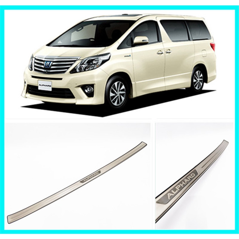 TOYOTA ALPHARD ANH 20 2008-2014 Rear Bumper Guard Trunk Protector ...