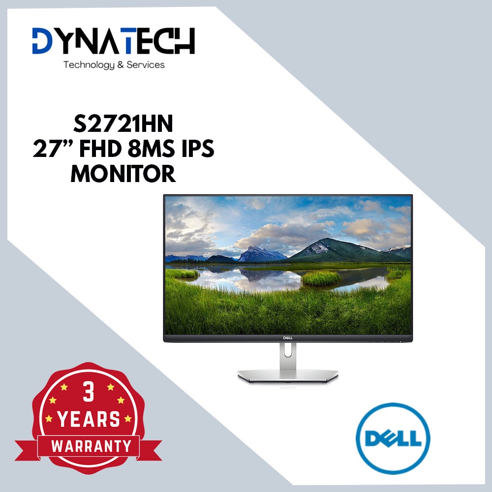 DELL S2421HN 23.8" FHD IPS 75Hz 4ms 1080p MONITOR | Shopee Malaysia