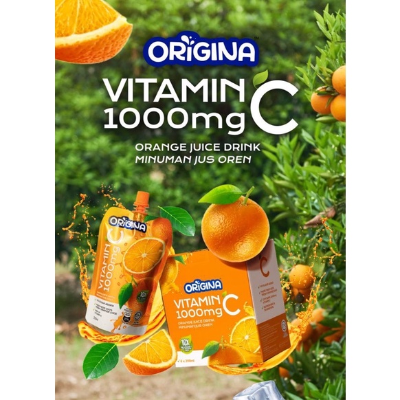 Origina Vitamin c juice drink 1000mg Shopee Malaysia