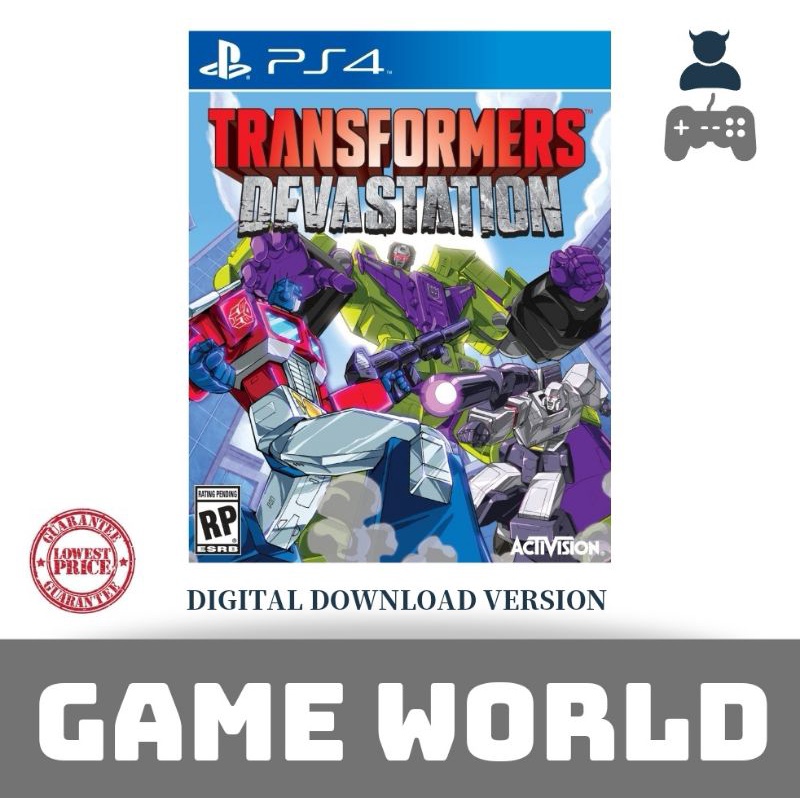 Transformers devastation clearance ps4 digital