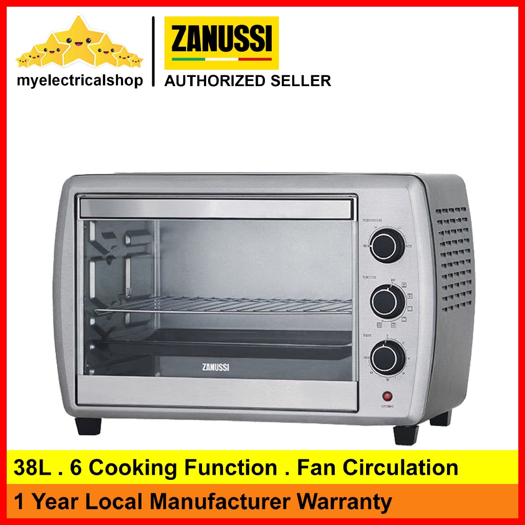 zanussi oven 38l