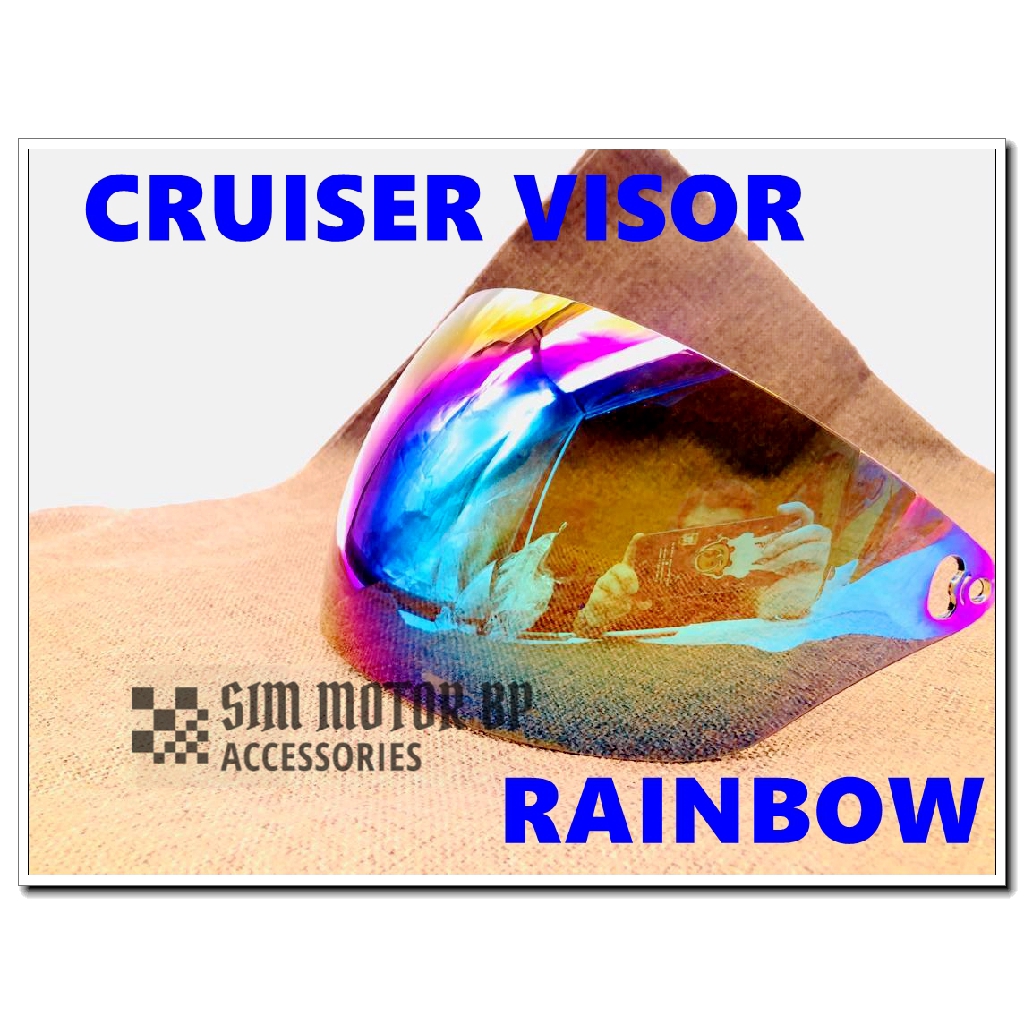 PREMIUM VISOR CRUISER SGV CRUISER VISOR G118 XDOT KH CRUISER VISOREX