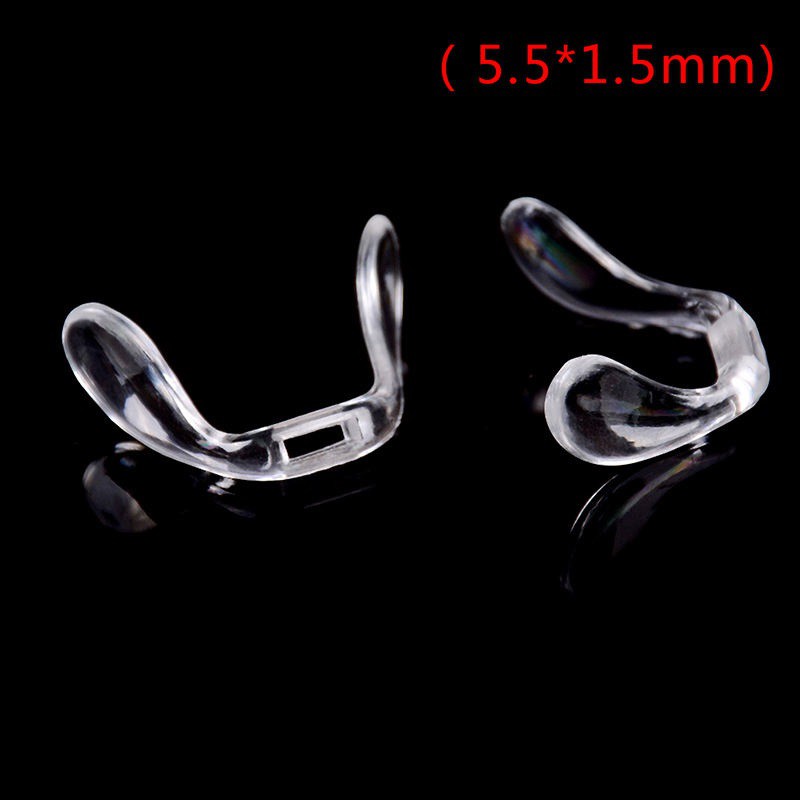 Plastic PVC Anti-Slip Nose Pad Nose Bridge for Glasses Spectacles ...