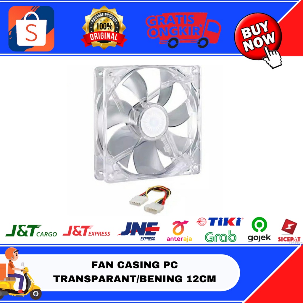 Transparent PC Case FAN/Clear 12CM | Shopee Malaysia