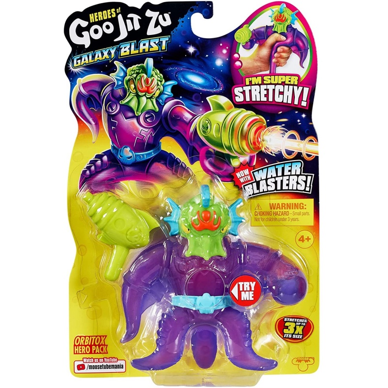 Heroes Of Goo Jit Zu Galaxy Blast Hero Pack ( Blazagon Typo Warsnap 