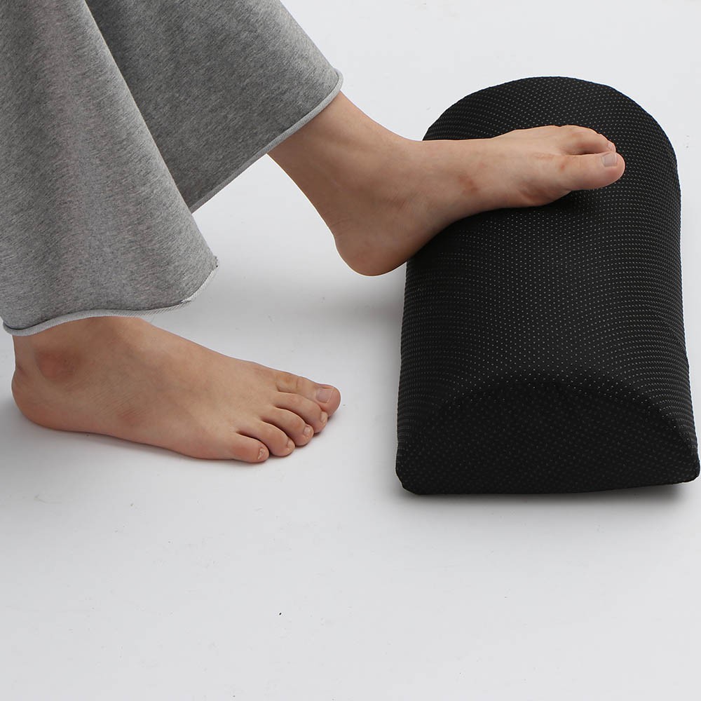 Durable Memory Foam Under Desk Foot Rest Pad Ergonomic Feet Pillow Relaxing  Cushion Leg Resilient Office