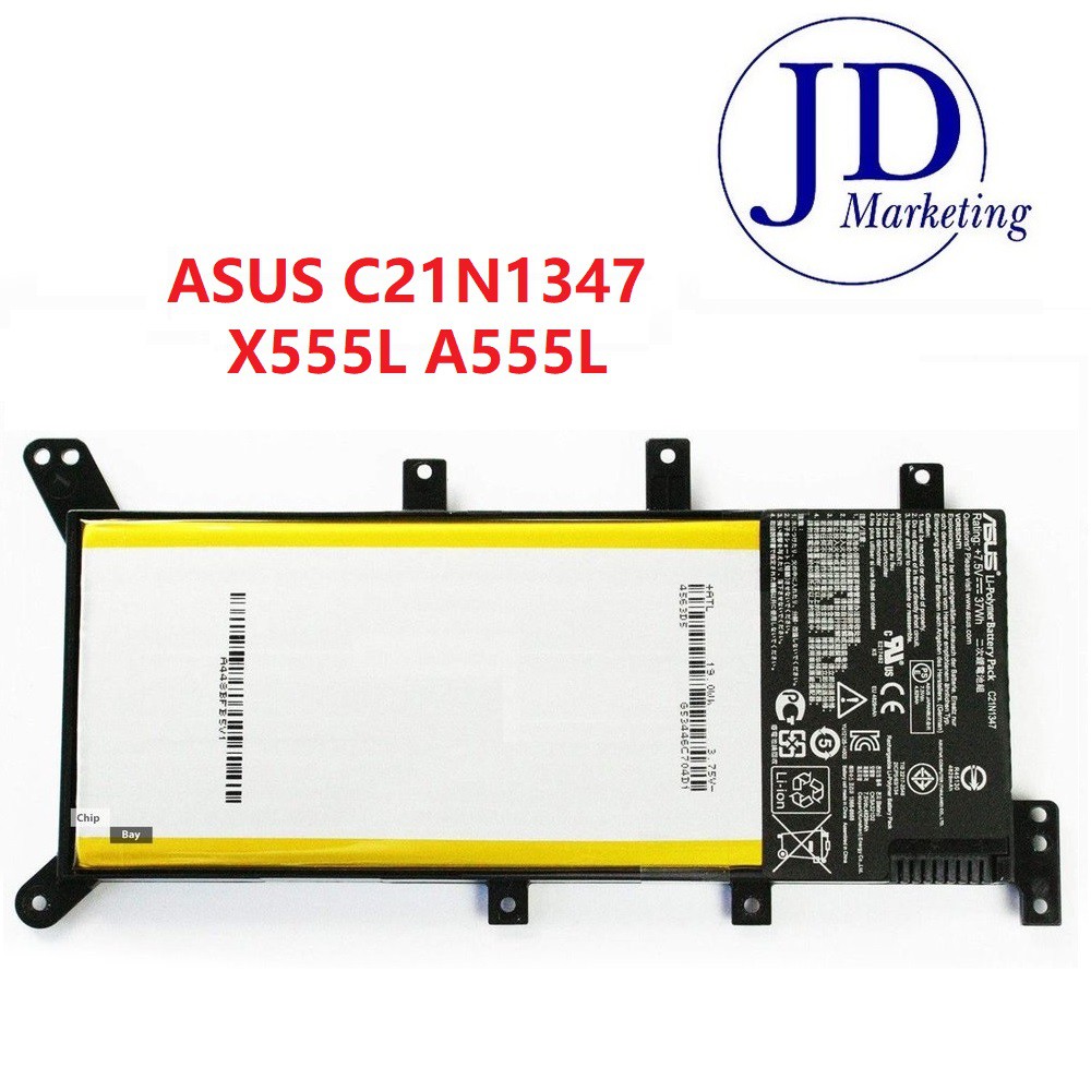 Original Asus C21N1347 A555L X555 X555LD Laptop Battery | Shopee Malaysia