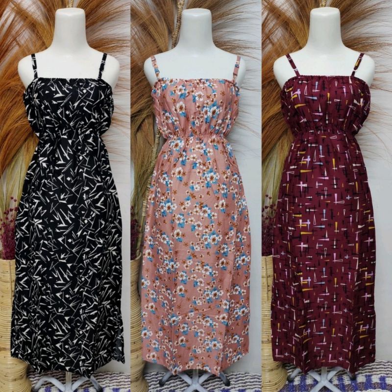 Long KEMBEN DRESS (CHOOSE MOTIF) | Shopee Malaysia