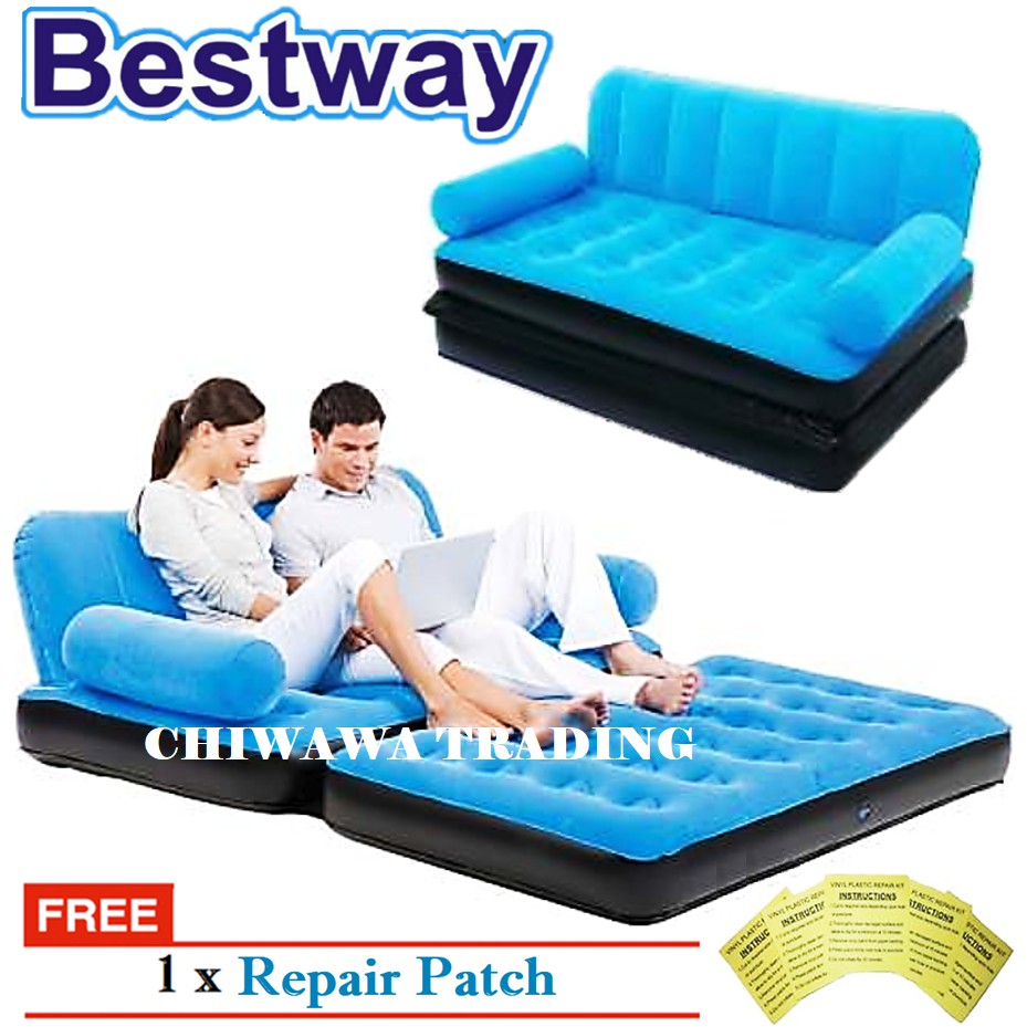 Air mattress chair discount bed