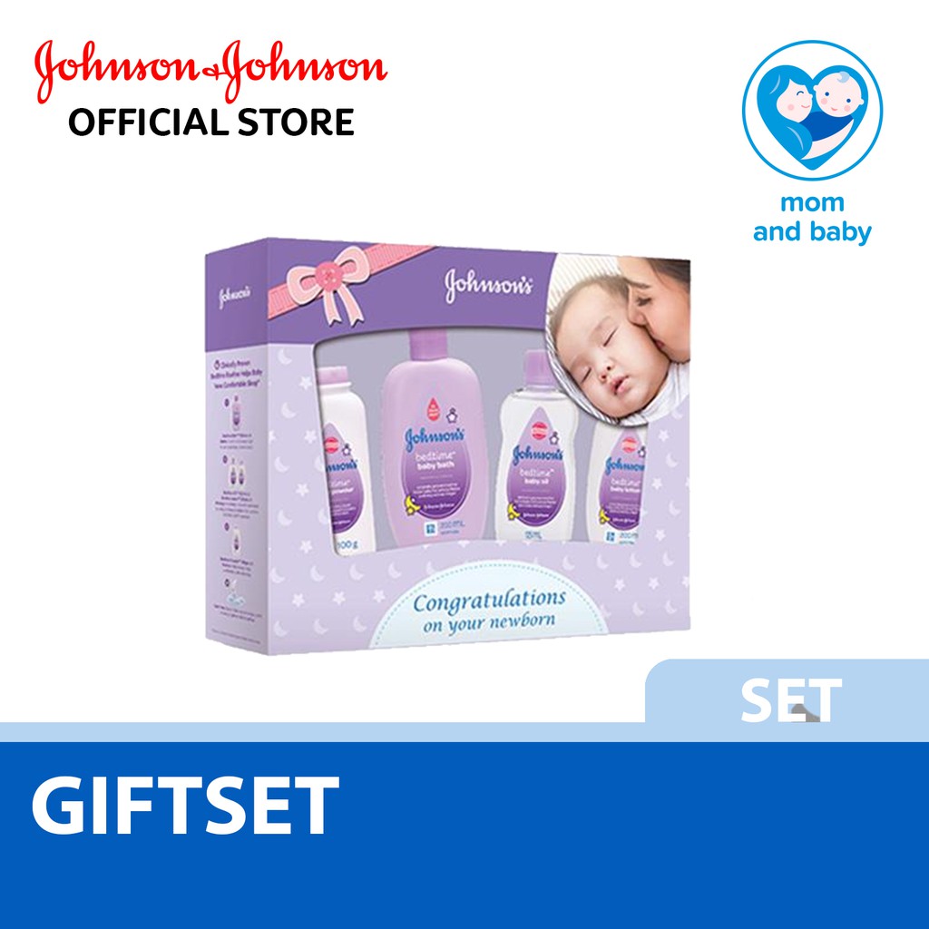 Johnson's Baby Gifting Bedtime Gift Set Shopee Malaysia