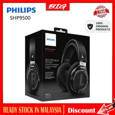 Headset Philips Shp9500 Hifi Precision Philips Shp9500 Hifi