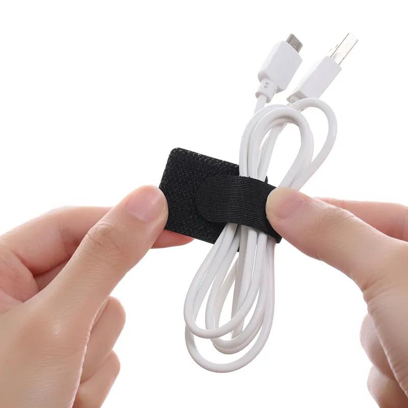 Data Cable Storage Charging Cable Velcro Cable Tie Bundle Strap Winding