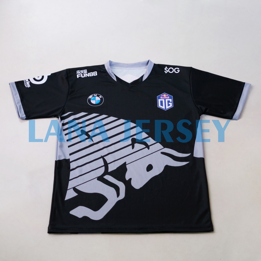 Team OG Dota Gaming Jersey New Dota game t-shirt (free nickname)