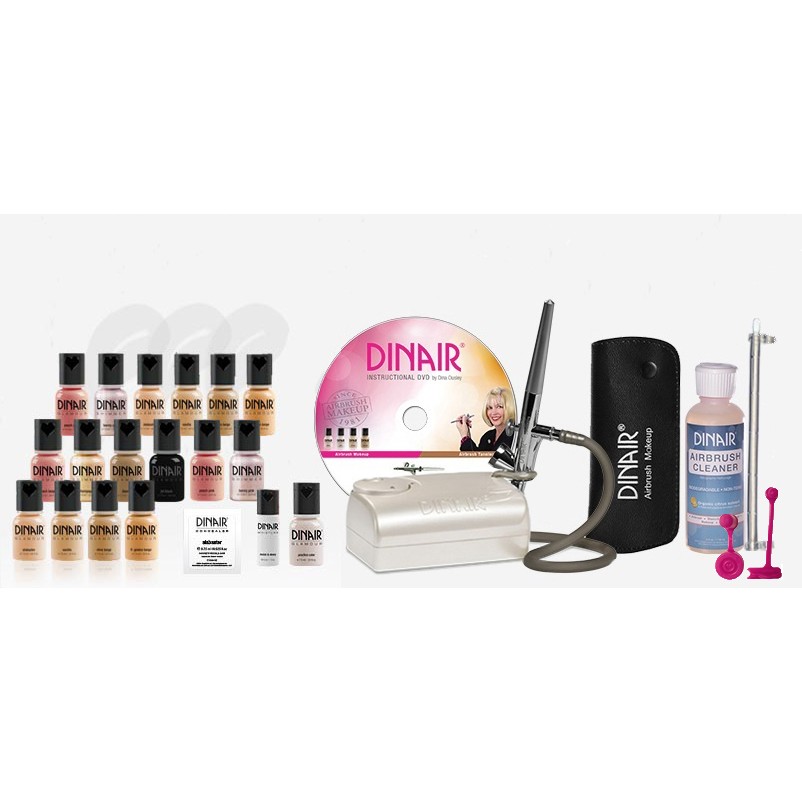 Dinair Airbrush Makeup outlet Kit with gun