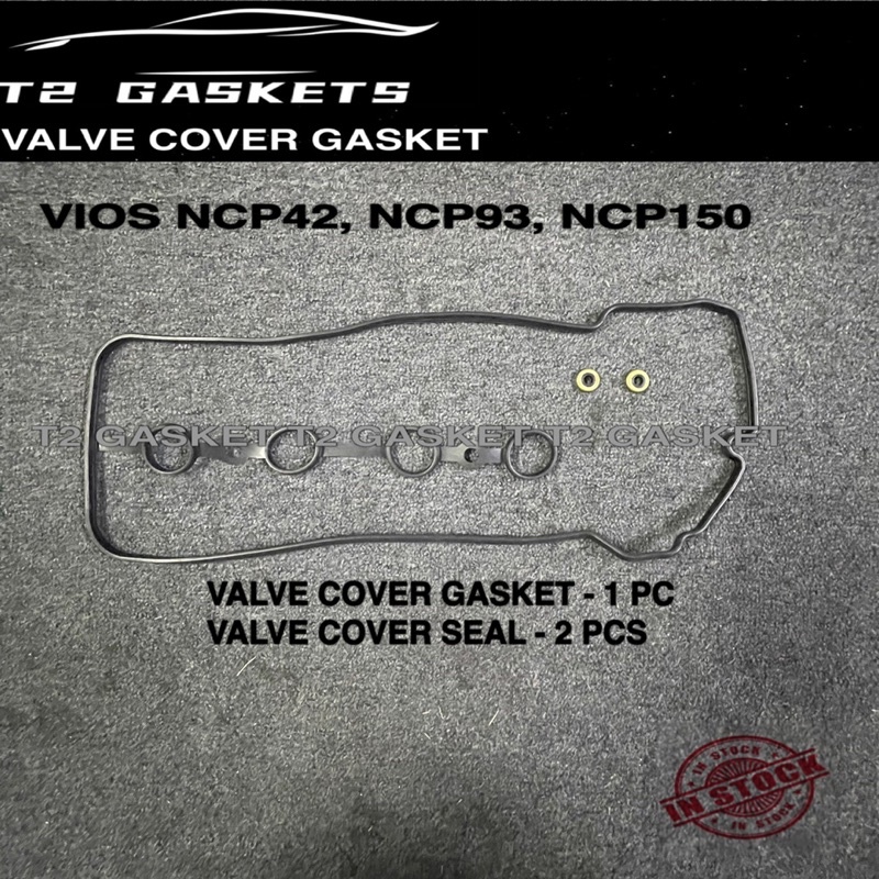 TOYOTA VIOS NCP42, NCP93, NCP150 VALVE COVER GASKET + VALVE COVER SEAL