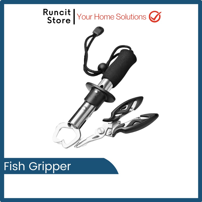 thumbnail image 2 of Stainless Steel Fish Lip Grip Fish Controller High Quality Fishing Gripper Multifunction Fishing Accessories I.314645746 2 of 12