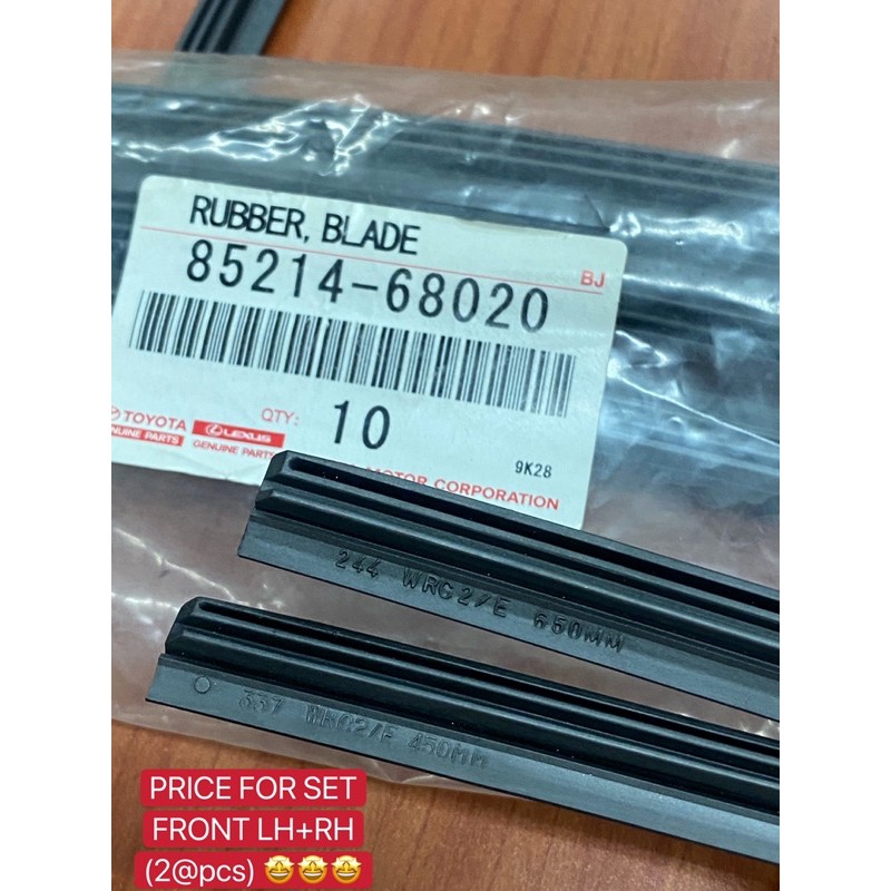 ORIGINAL TOYOTA CAMRY ACV51 ASV50 ASV60 (2012-2018) FRONT WIPER BLADE ...