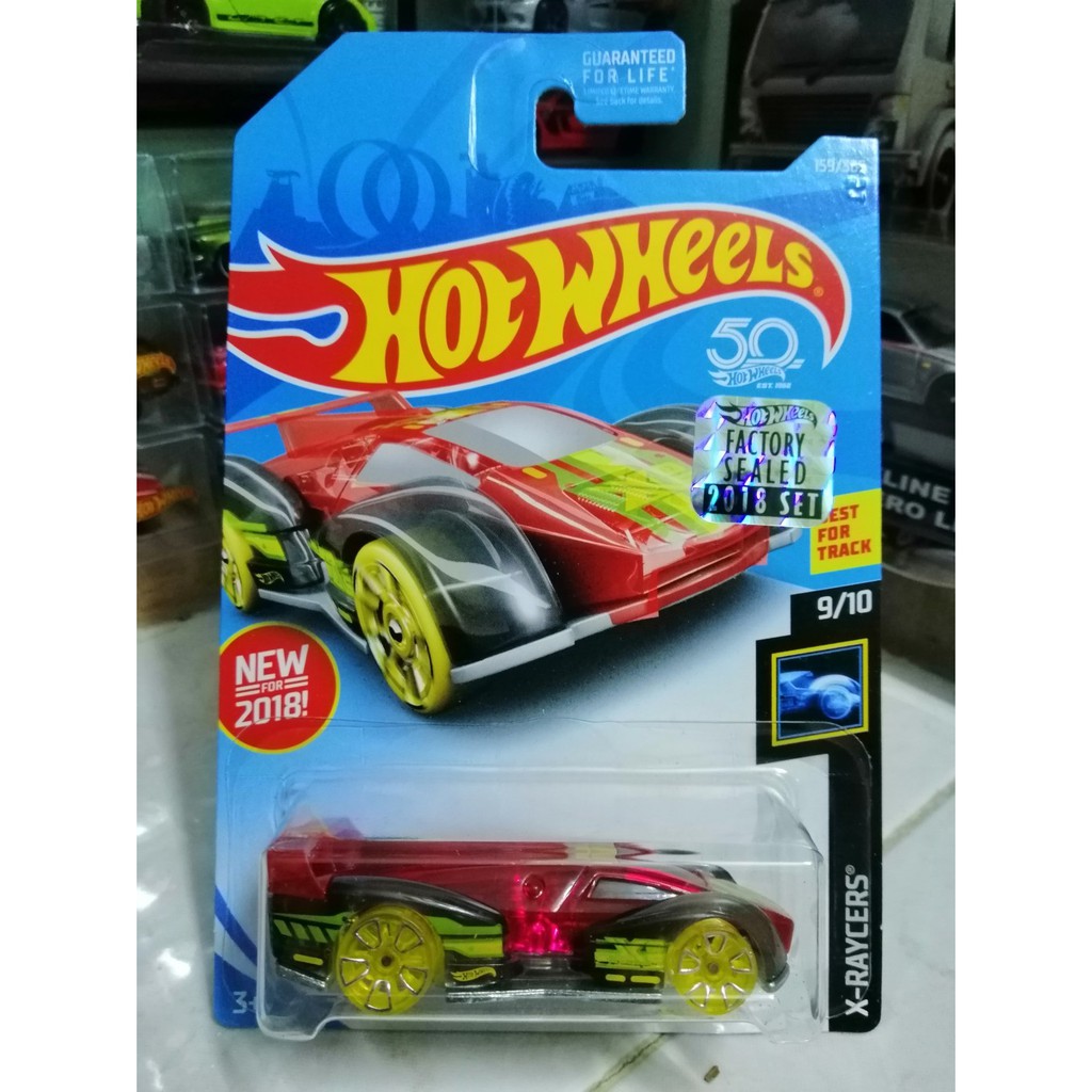 Hot Wheels Factory Sealed 2018 159 365 X Raycers Electrack Shopee Malaysia