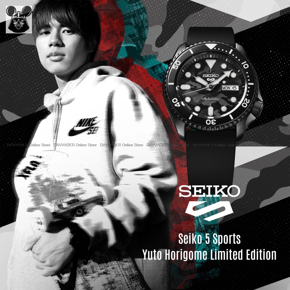 SEIKO 5 Sports SRPJ39K1 Men s Watch Yuto Horigome SKX Automatic