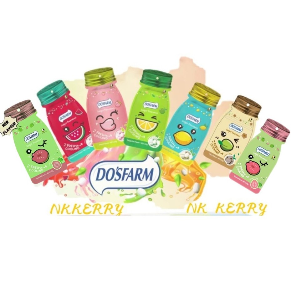 DOSFARM SUGAR FREE MINT ALL FLAVOUR 1PCS | Shopee Malaysia