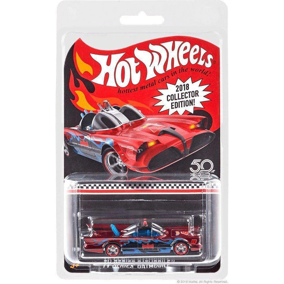 Hot Wheels 2018 Collector Edition TV Series Batmobile with protector Shopee Malaysia