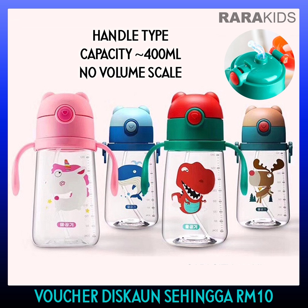 Kids Drinking Bottle Dinosaur Botol Air Minuman Kanak Kanak Toddler ...