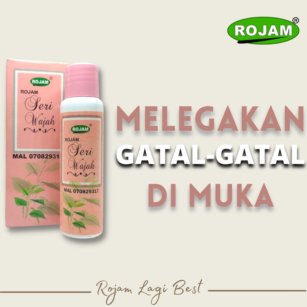 [ORIGINAL HQ]ROJAM Seri Wajah (Gatal Muka) | Shopee Malaysia