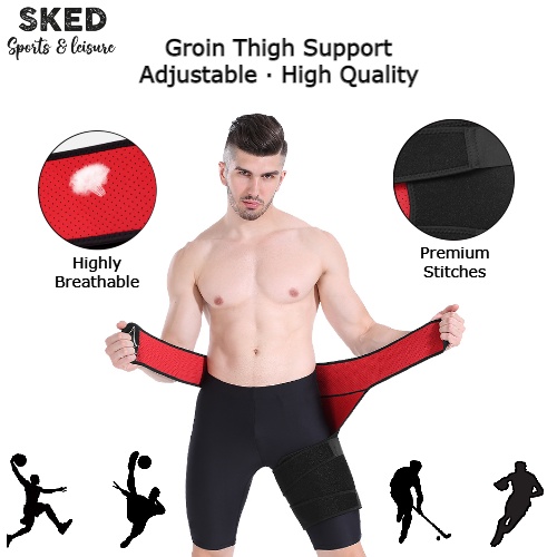 Groin Support Hip Brace Compression Groin Wrap for Thigh Hamstring