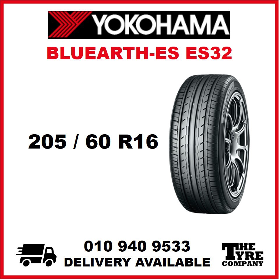 X1 205 60 16 YOKOHAMA BLUEARTH ES32 TOP QUALITY NEW TYRE 205/60R16 92H