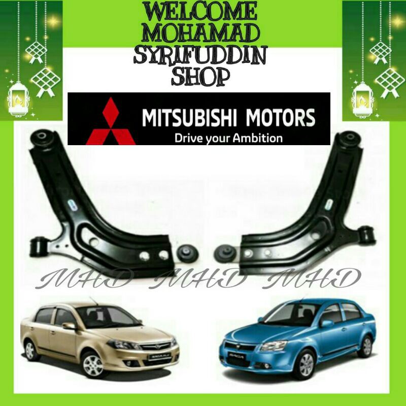 OEM PROTON SAGA BLM FLX FL LOWER ARM FRONT LEFT RIGHT SUSPENSION PROTON CAR MITSUBISHI