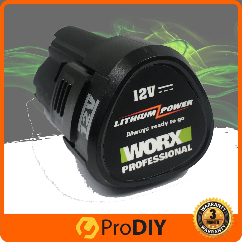 WORX WA3507 12V 1.5Ah Lithium Battery FIT Model WU127 WU128.2