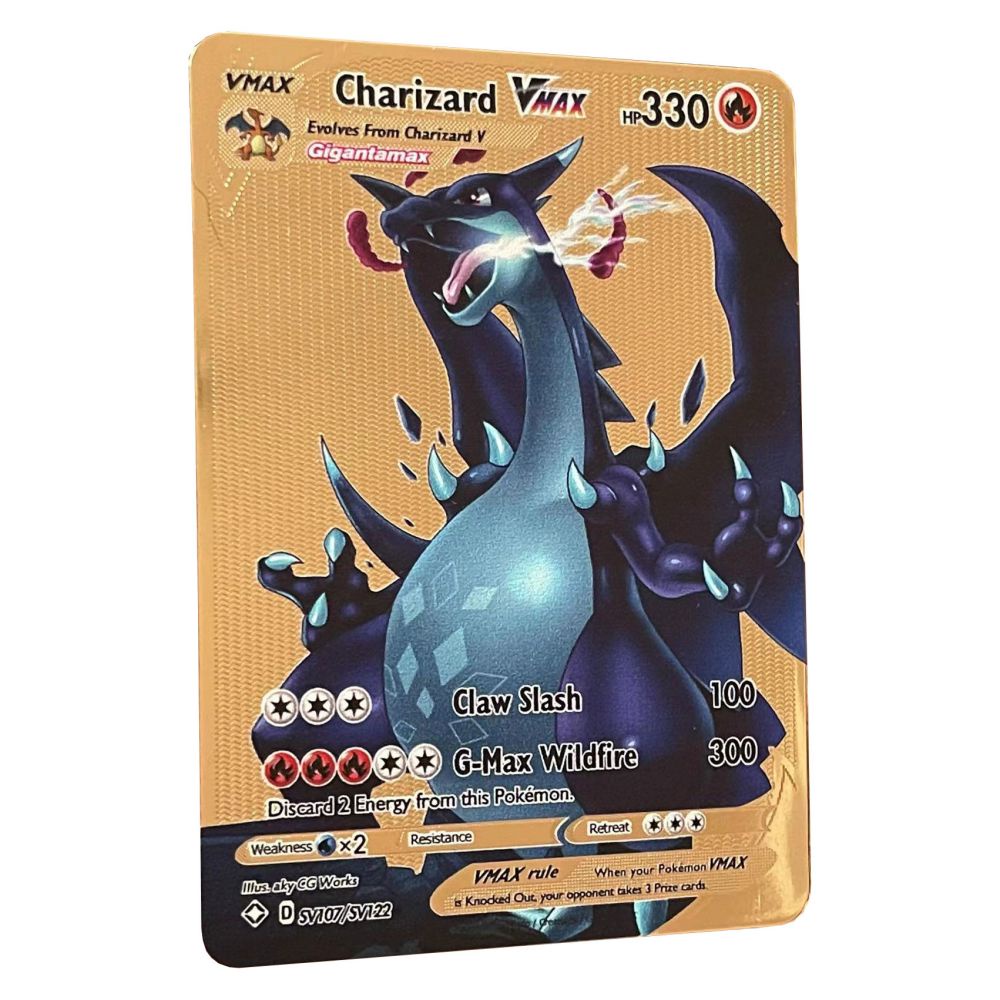 Nếu bạn là một fan của loạt phim Pokémon thì hãy đến và thưởng thức hình ảnh của Charizard VMAX với nét vẽ trau chuốt và đẹp mắt. Một mảnh nghệ thuật tuyệt đẹp mà bạn không thể bỏ qua. Hãy để bức tranh này đưa bạn vào thế giới ảo của Pokémon.