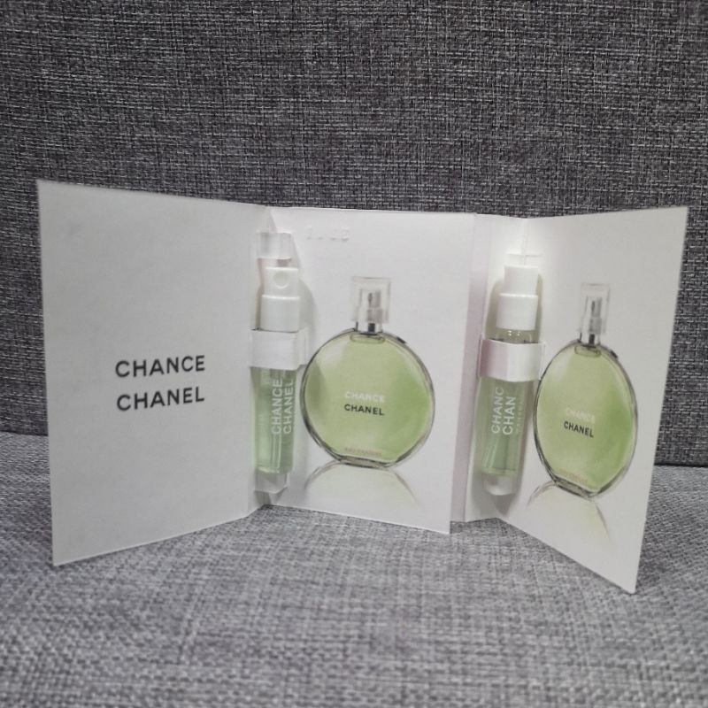 Chanel chance perfume discount green