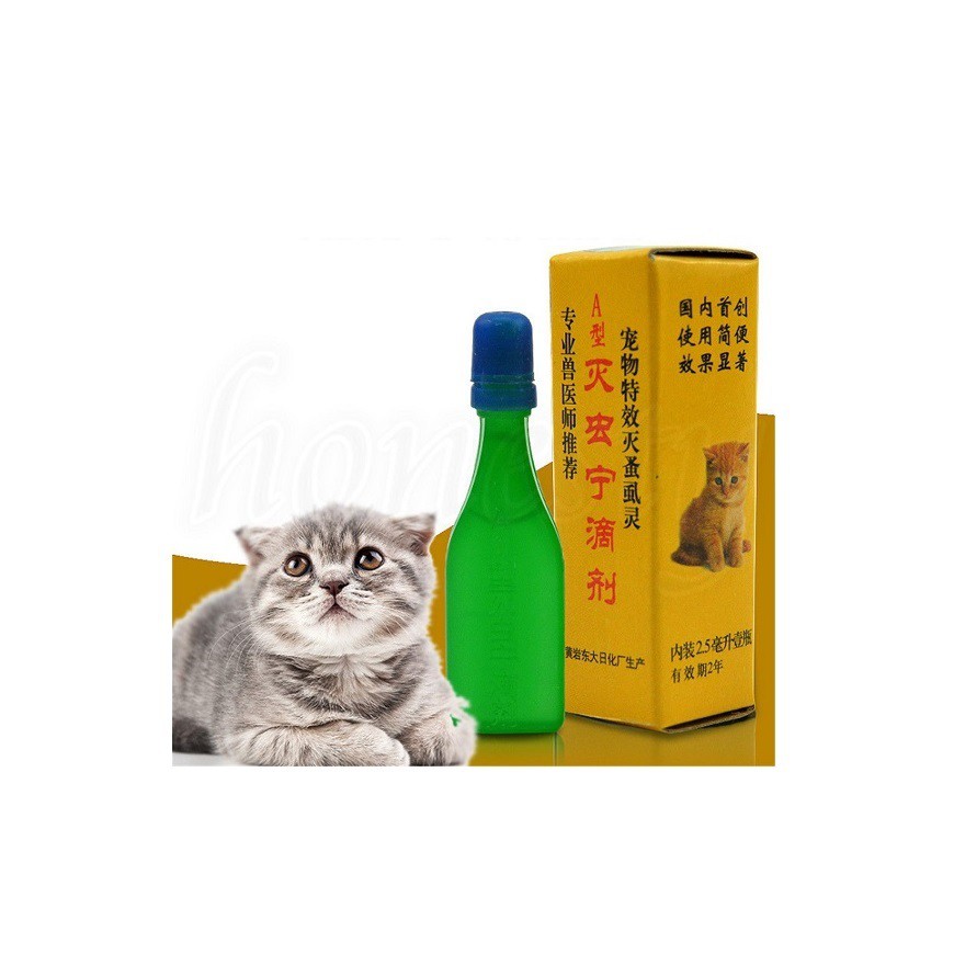 New Kitten Flea Clear 2.5 ML Spot On Flea Tick Treatment Medicine for ... - Purebred Kitten Flea Prevention Products