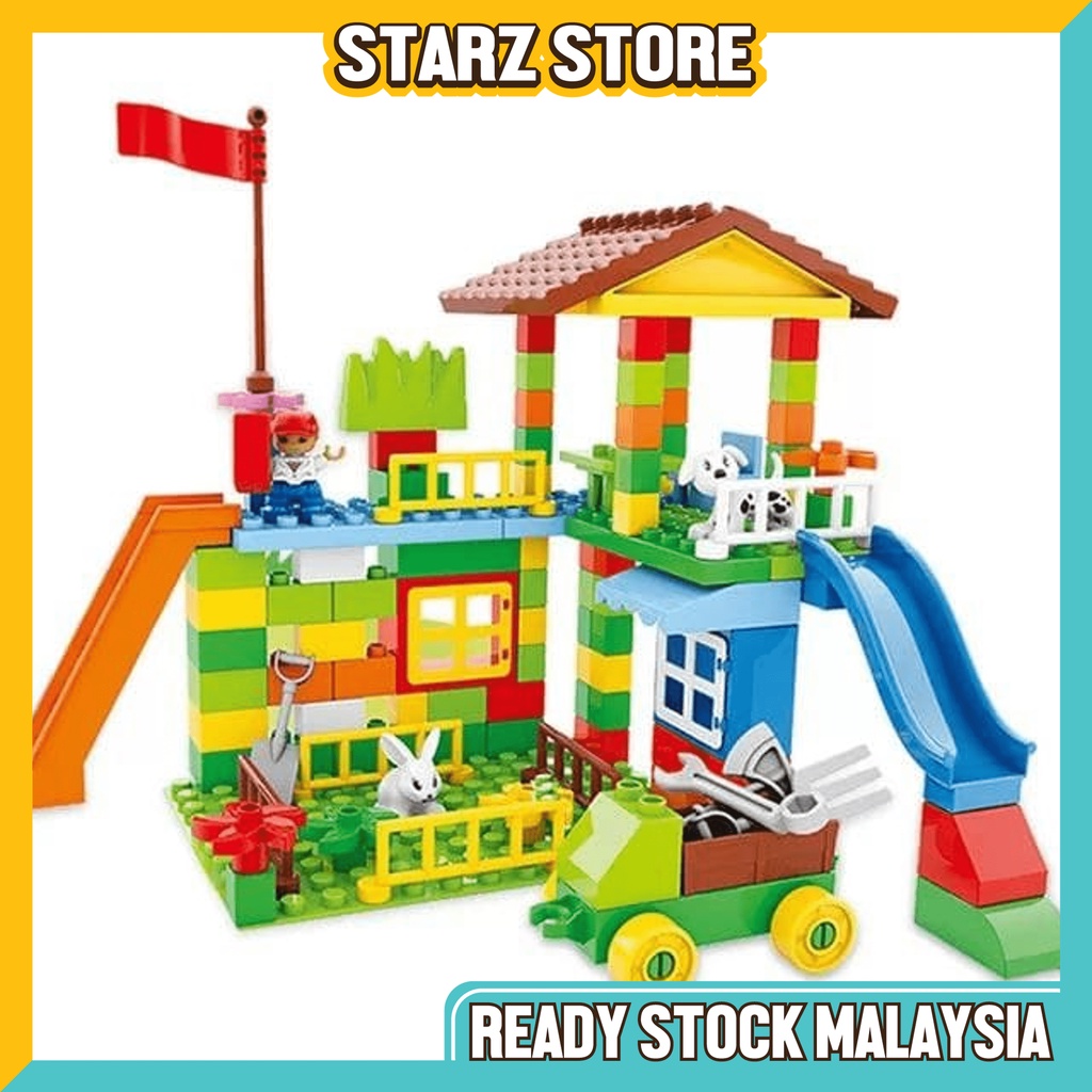Slide Blocks DIY Bricks Building Sliding Educational Early Learning For ...