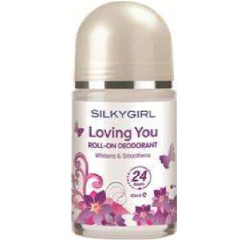 SILKY GIRL ROLL ON DEODARANT WHITTENS & SMOOTHENS LOVING YOU 45ML ...