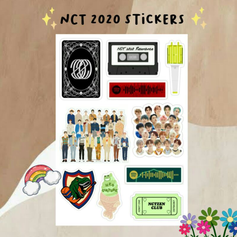 Nct 2020 Sticker || Nct STICKER SET | Shopee Malaysia